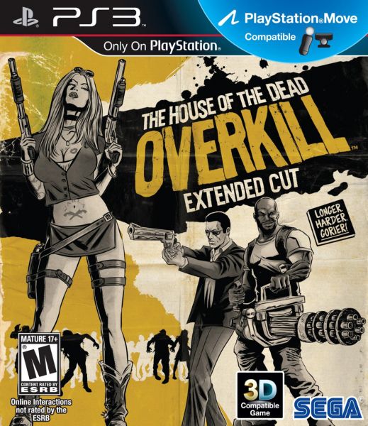 The House of the Dead: Overkill Extended Cut - para PS3 - Sega (